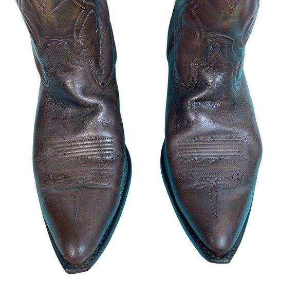 Acme 10-1/2 EW Men’s Cowboy western leather Boots pointed toe main image 6